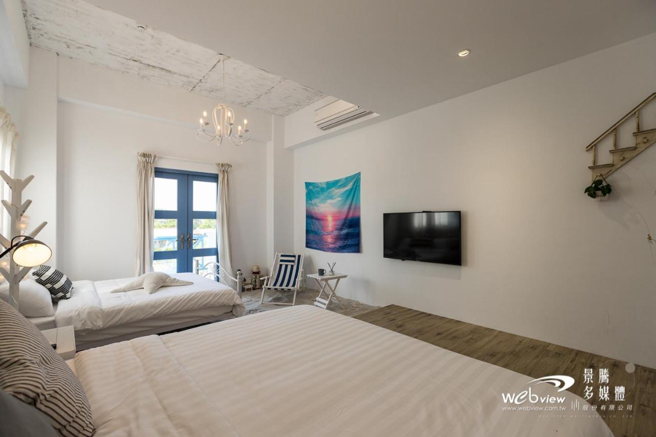 Blue White Apartment Wujie Exterior photo