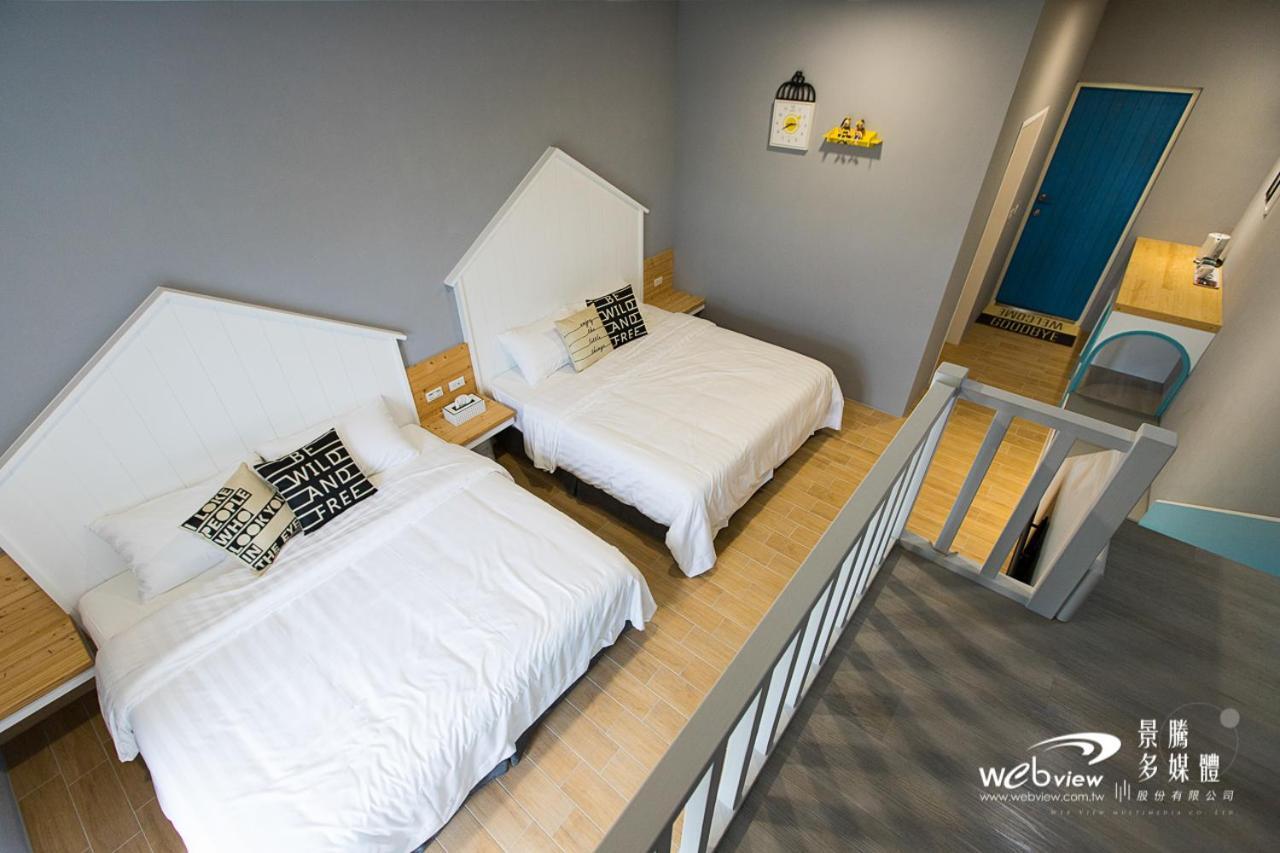 Blue White Apartment Wujie Exterior photo