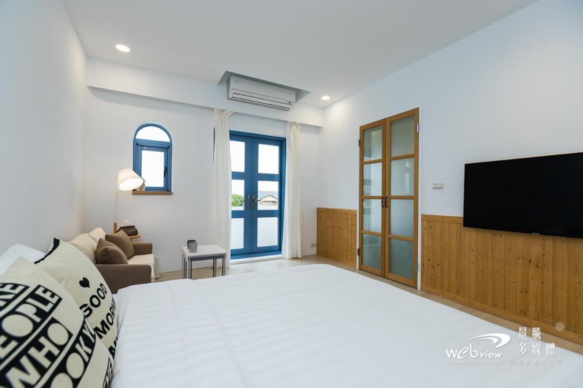 Blue White Apartment Wujie Exterior photo
